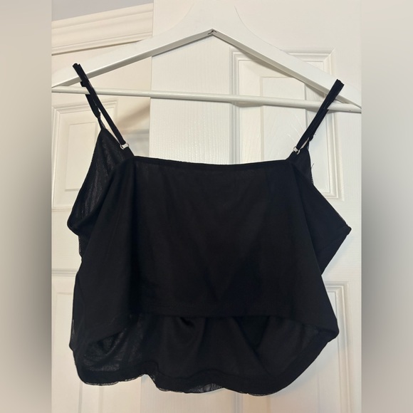 Urban outfitters Black cropped top XL - Picture 2 of 3